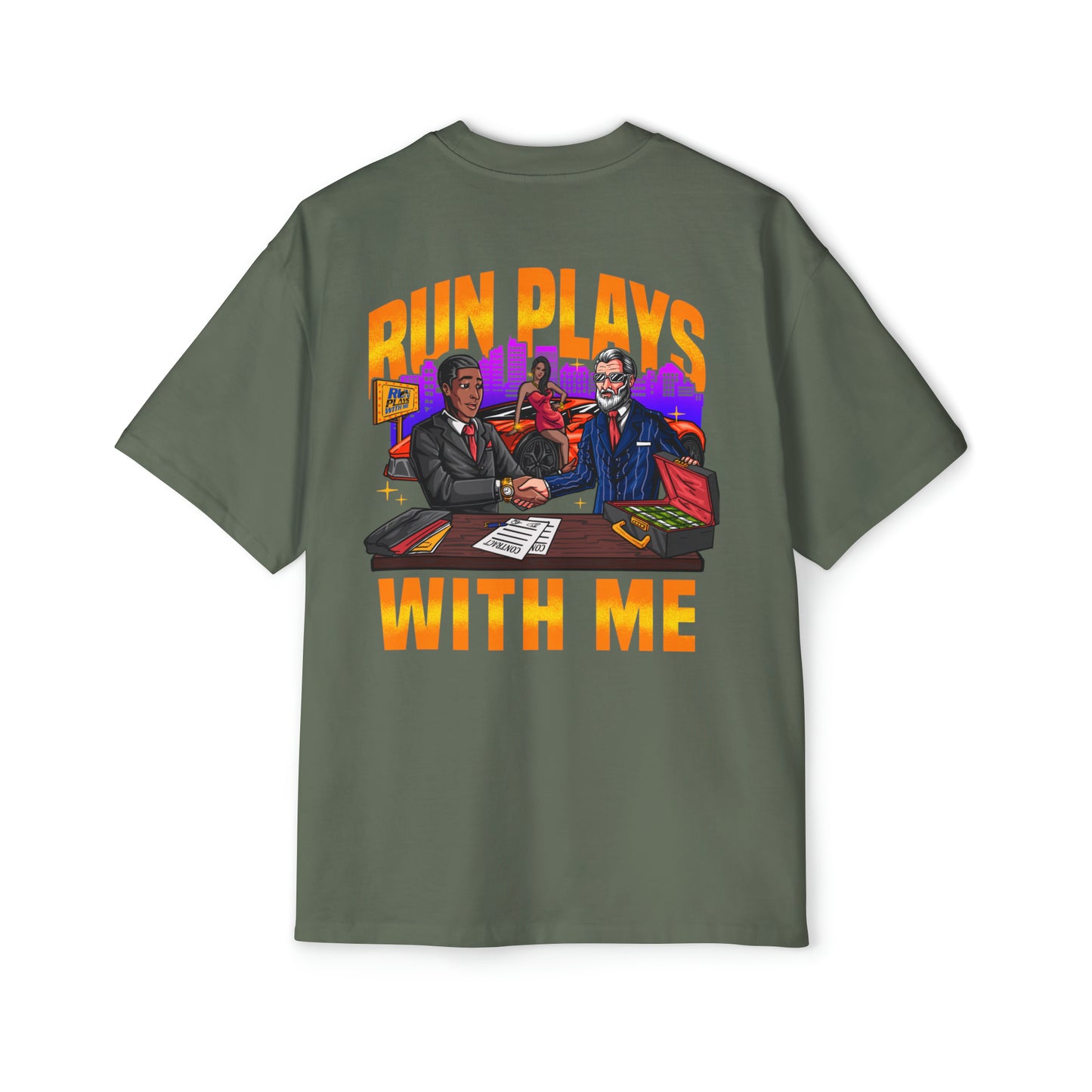 OVERSIZED RUNPLAYS TEE