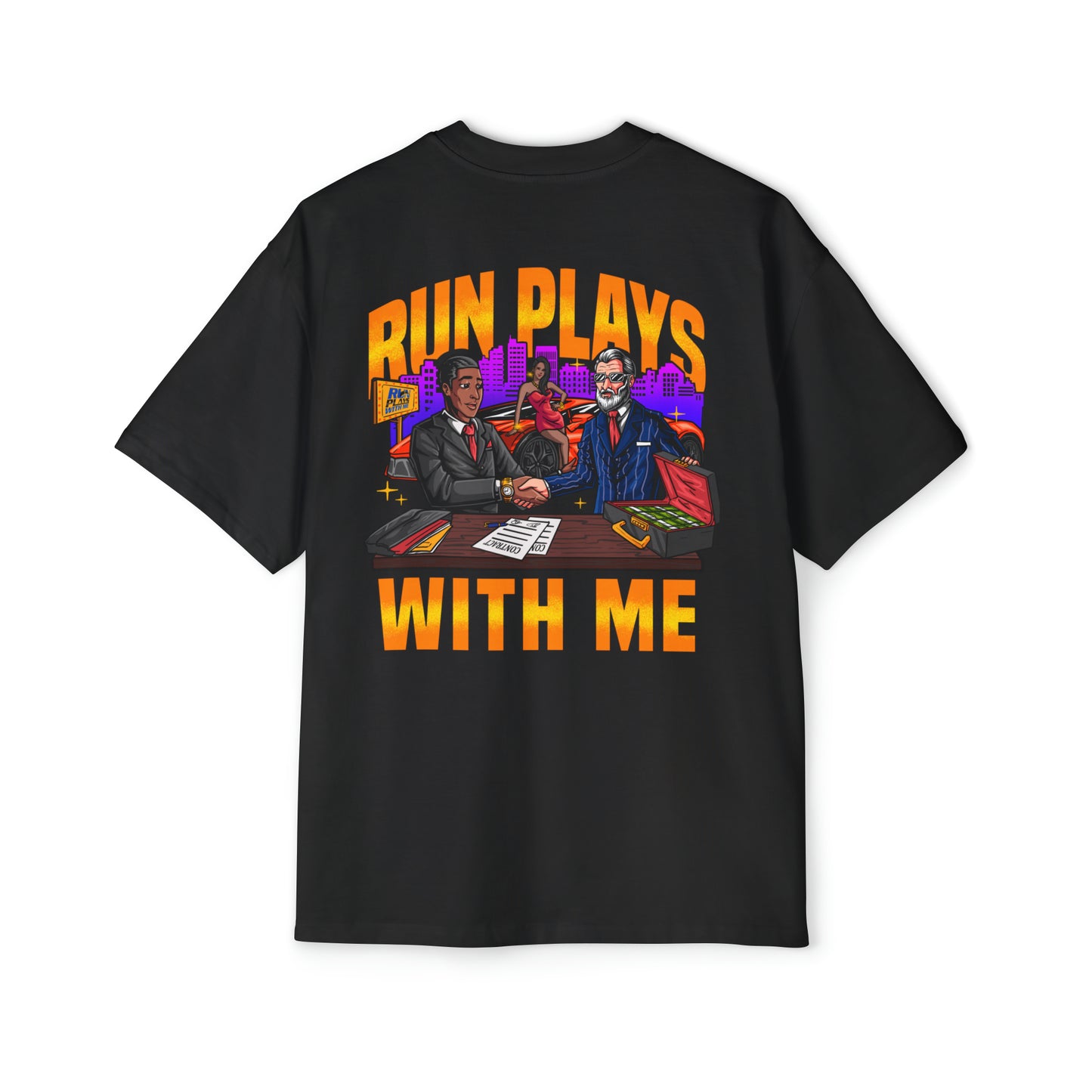 OVERSIZED RUNPLAYS TEE