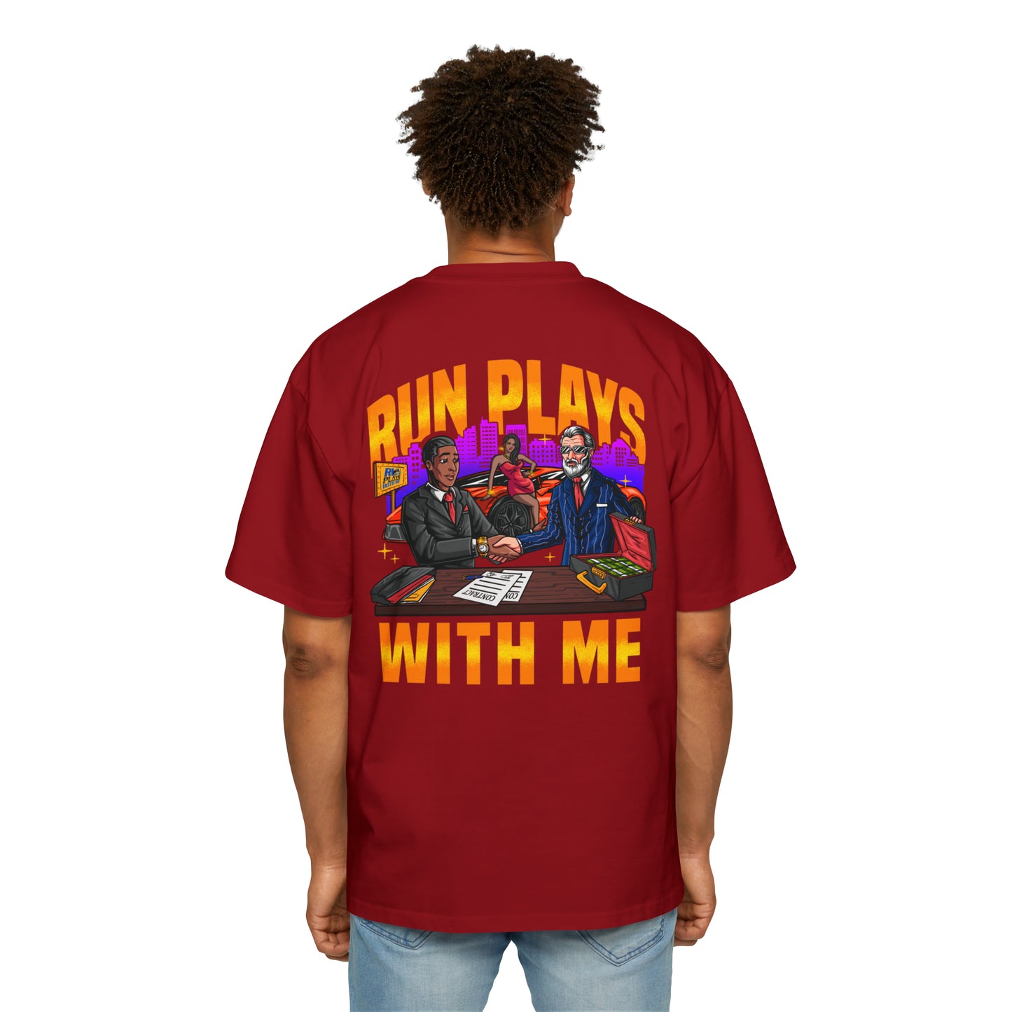 OVERSIZED RUNPLAYS TEE